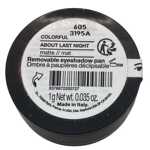 Sephora Collection “About Last Night” Matte Eyeshadow - Picture 2 of 7